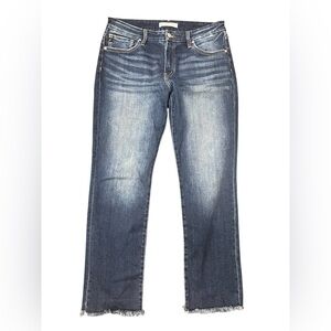 KanCan‎ Women’s High Rise Ankle Straight Jeans